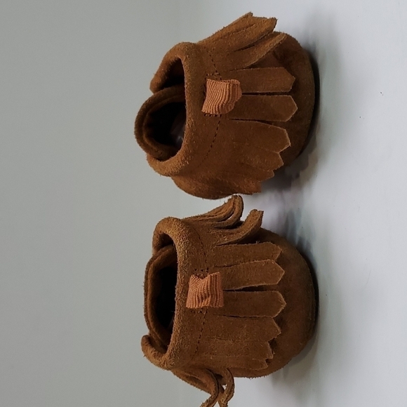 suede moccasins Size 3 - Picture 3 of 4